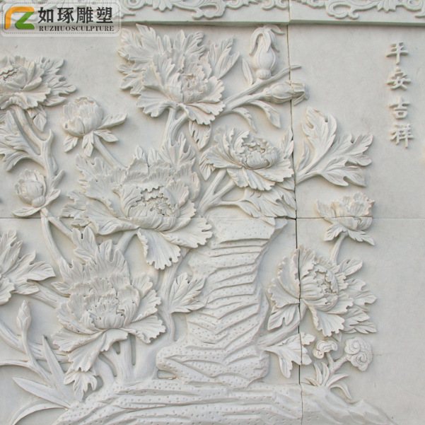 花开富贵牡丹浮雕图图片-海量高清花开富贵牡丹浮雕图图片大全