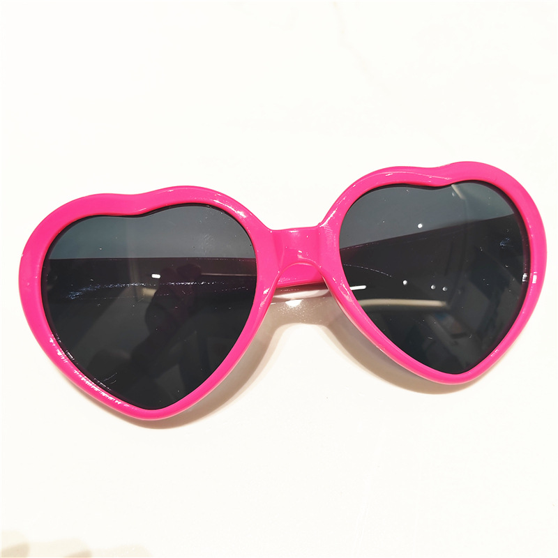 Factory Direct Sales Love Women's Sunglasses Fashion Peach Heart Sun Glasses Sunglasses European and American Tiktok Same Style