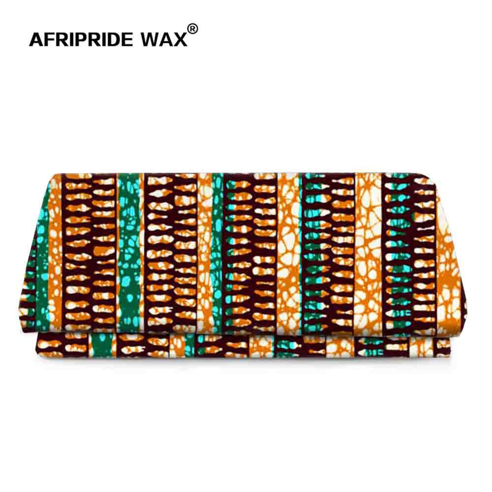 Foreign Trade African Ethnic Style Double-Sided Batik Cotton Printed Fabric Afripride Wax 736