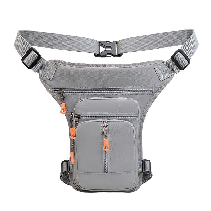 Men's Belt Bag Multi-Functional Fashion Shoulder Messenger Bag 2024 New Simple Chest Bag Cool Personality Leg Bag Wholesale