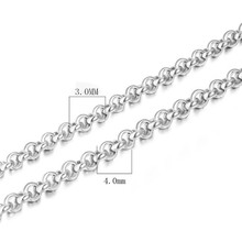 欧美简约男士钛钢项链吊坠配链时尚质感配链品CE482