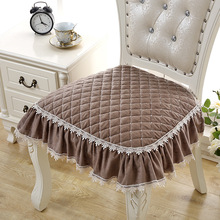 欧式餐椅垫坐垫家用四季通用防滑简约布艺餐桌椅子垫子板凳子座垫