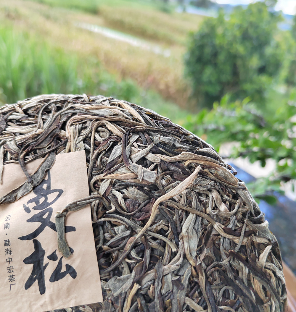 曼松普洱茶饼 古树普洱生茶 倚邦皇室贡茶 云南高杆大树茶饼