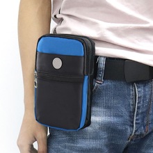 手机运动腰包户外健身防水腰带多功能户外运动防盗包6寸手机包