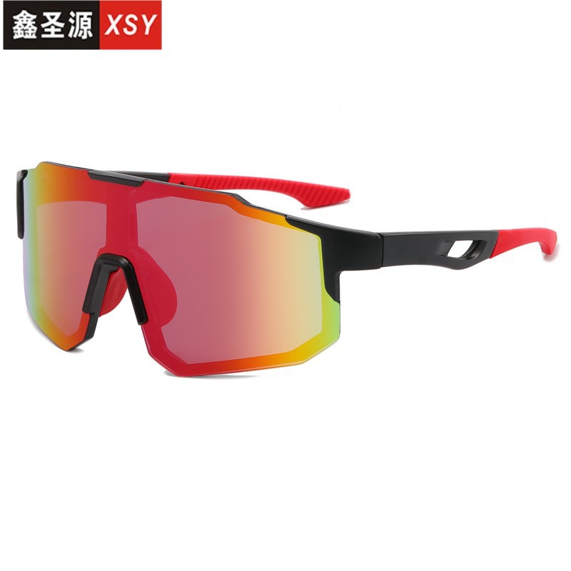 Export Cross-Border New Sports Sunglasses Men's and Women's Bicycle Cycling Sunglasses Colorful Sunglasses Wholesale