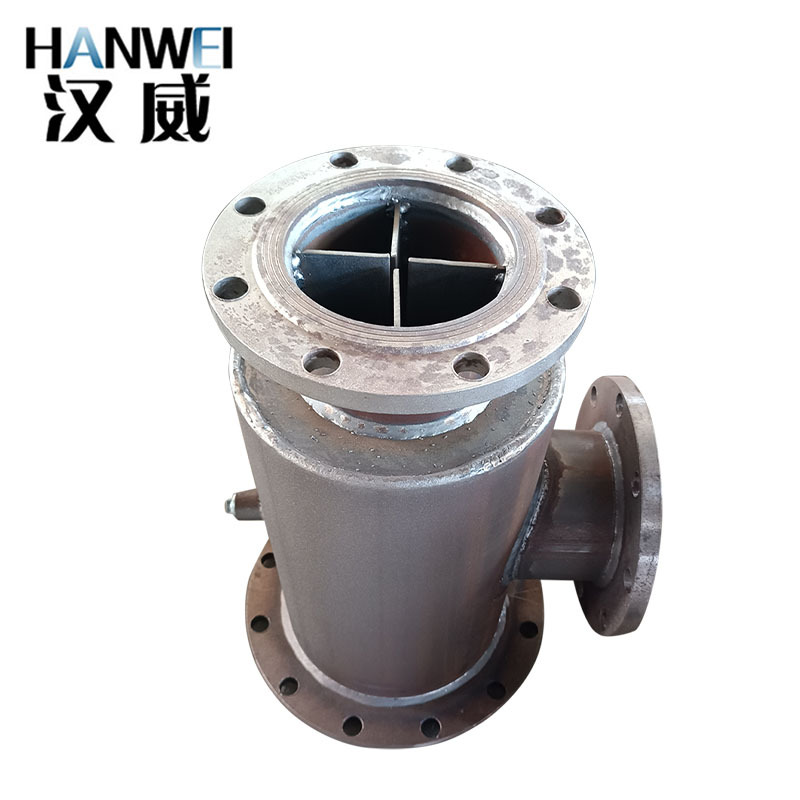 批发 扩散式过滤器 水泵入口直角导流器 立式碳钢法兰扩散除污器