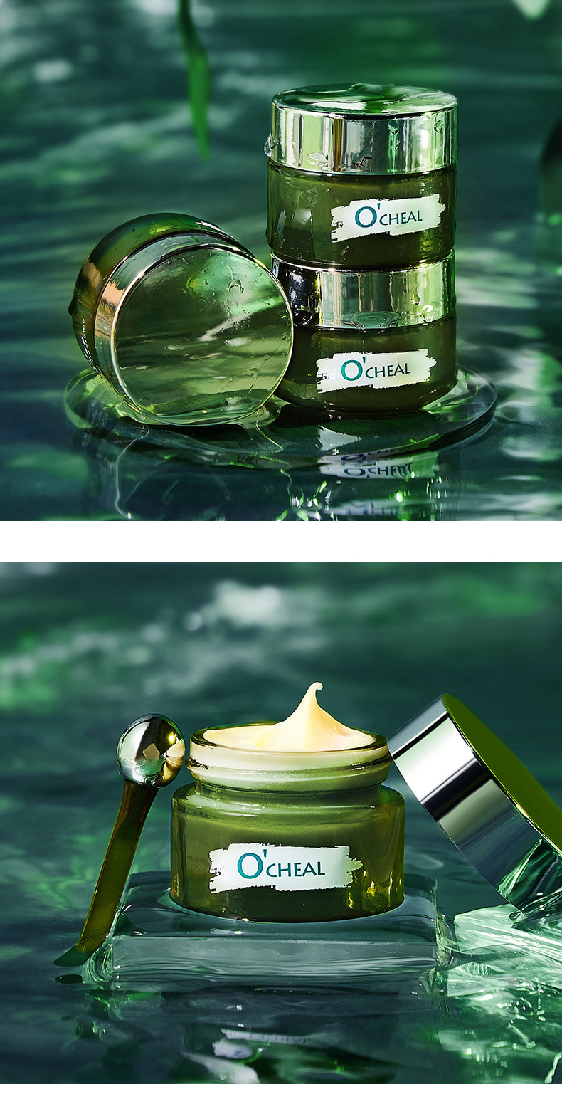 欧倩雅奢润肌蜜保湿眼霜30g淡化眼纹护肤品 小蓝瓶眼霜 一件代发