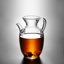 手作仿宋玻璃泡花绿茶壶日式执壶带过滤网酒壶红茶具家用小号