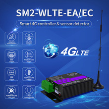 SM2-WLTE-EA外贸2路4G电机电磁阀 APP/WEB温湿度联动 SMS停电报警