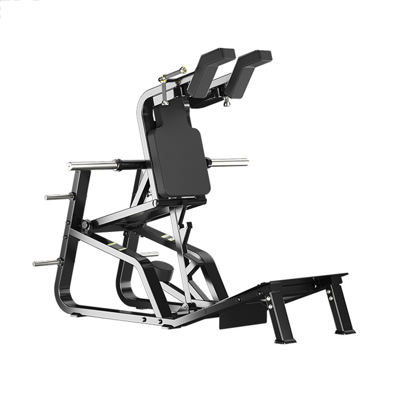 韦步em1032商用哈克深蹲机健身房站立式大腿下蹲提踵训练力量器械