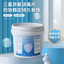 POOLSPA 消毒氯粉泳池水处理环境消毒三氯异氰尿酸三氯异氰消毒片