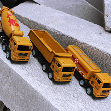 大卡车运输车挖掘机玩具车儿童惯性工程车耐摔男孩混凝土钩机