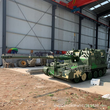 大型军事模型厂家主战坦克可驾驶载人装甲车高射炮飞机爱国教育