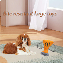 宠物绳结啃咬玩具冠军奖杯毛绒狗狗玩具发声互动狗玩具