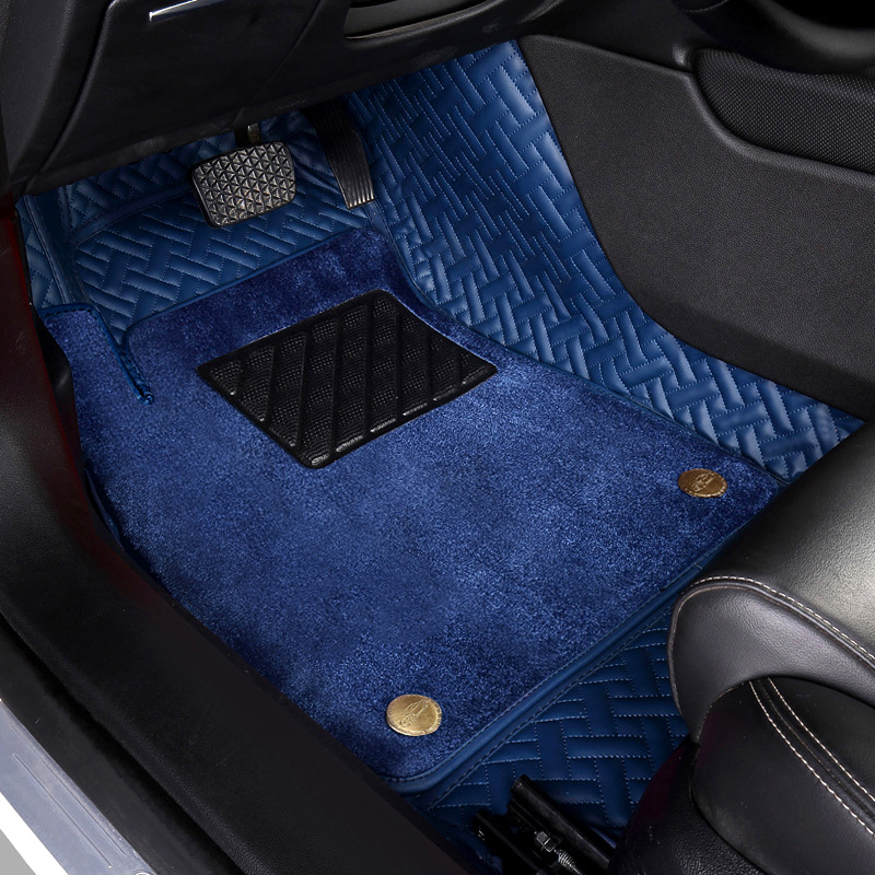 360航空软包脚垫汽车全包围适用于现代名驭脚垫