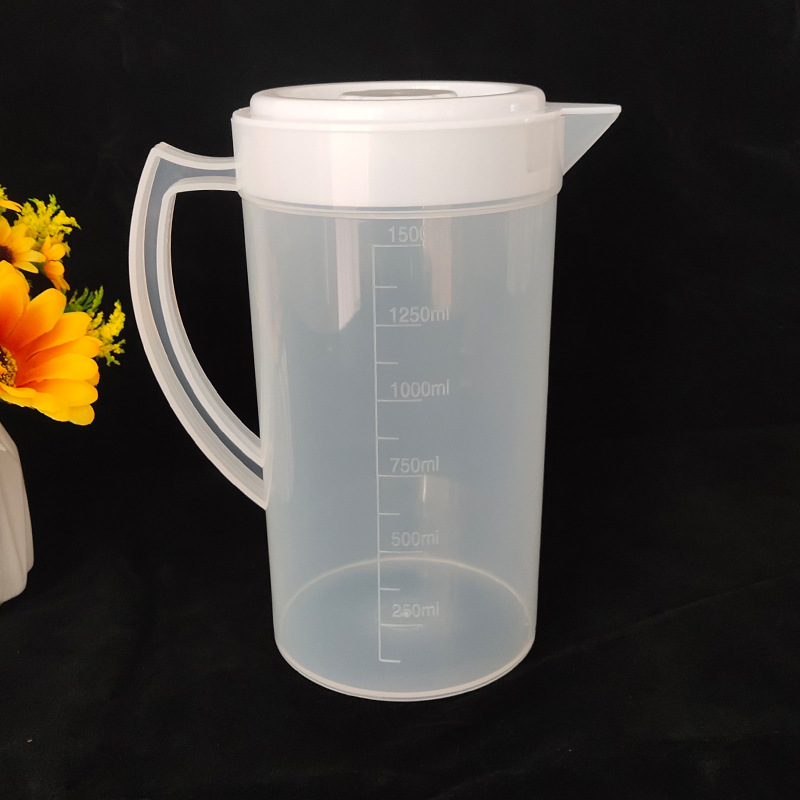 3 高20.5 1500毫升 冷水壶大容量带刻度凉水壶耐热透明