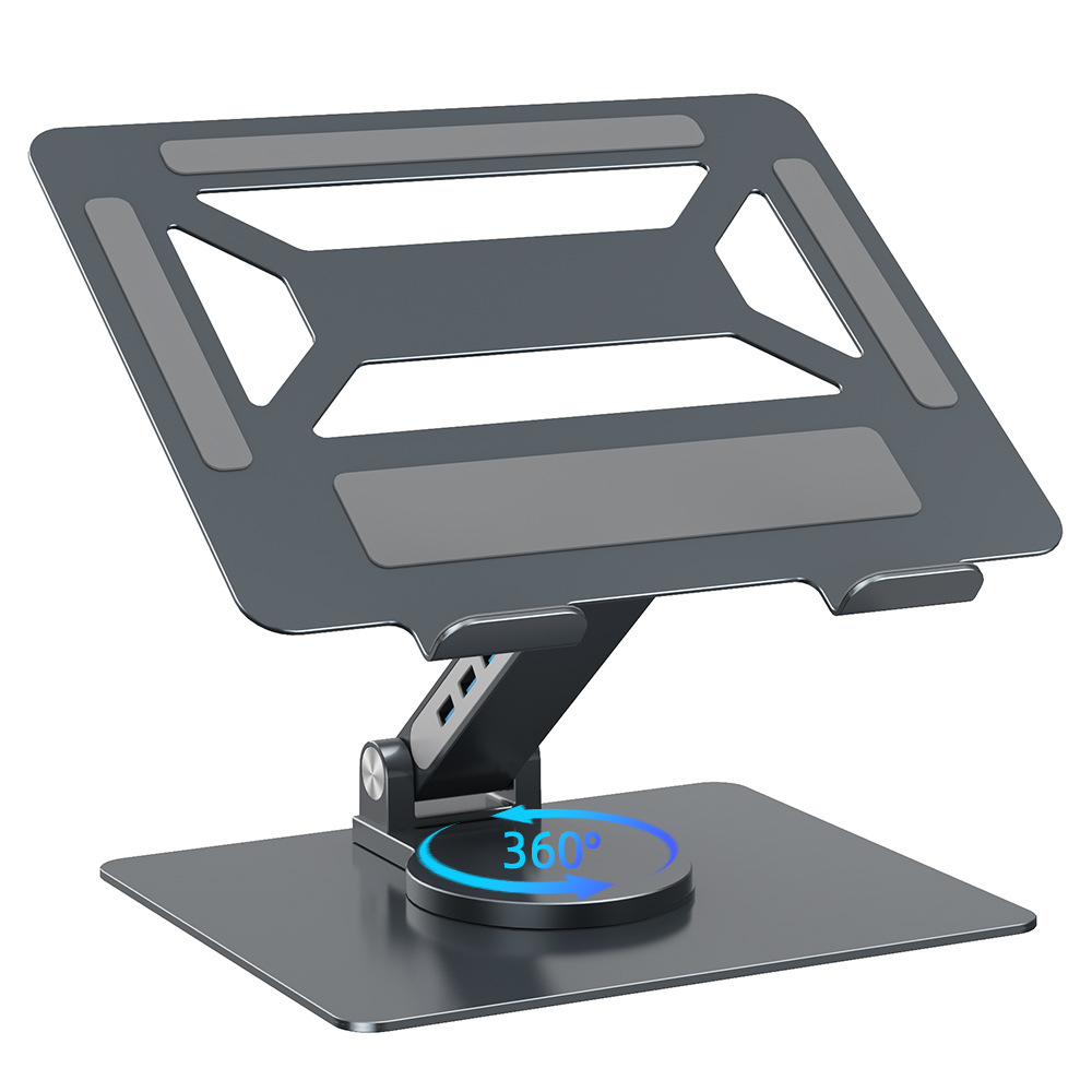hub扩展坞usb旋转折叠笔记本电脑支架 适用于戴尔联想thinkpadacr