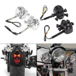 摩托车配件信号指示灯哈雷摩托车改装LED转向灯电动车改装转弯灯