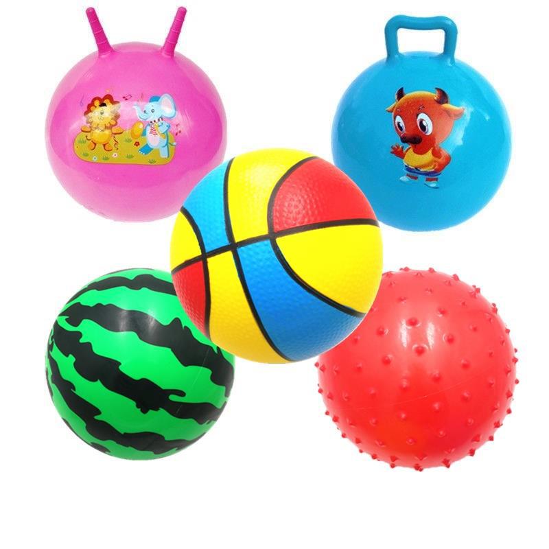 西瓜男女孩儿童充气小婴儿球类宝宝球球弹力专用幼儿园皮球球玩具