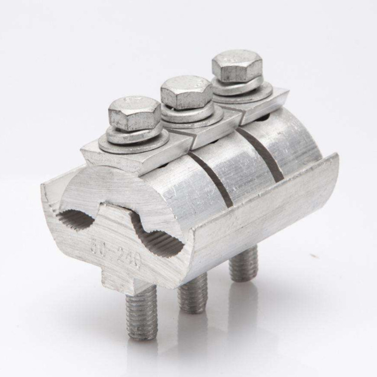 现货快发电力金具铝并沟线夹分支铝异形并沟线夹带绝缘罩铝线夹