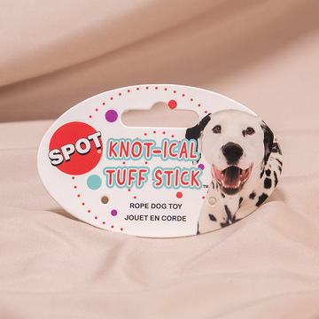 宠物狗服装吊牌 服饰用品椭圆宠物狗粮合格证 内衣挂牌彩印