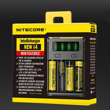 奈特科尔i4充电器 多功能电池充电器 NEW i4 18650锂电池充电器