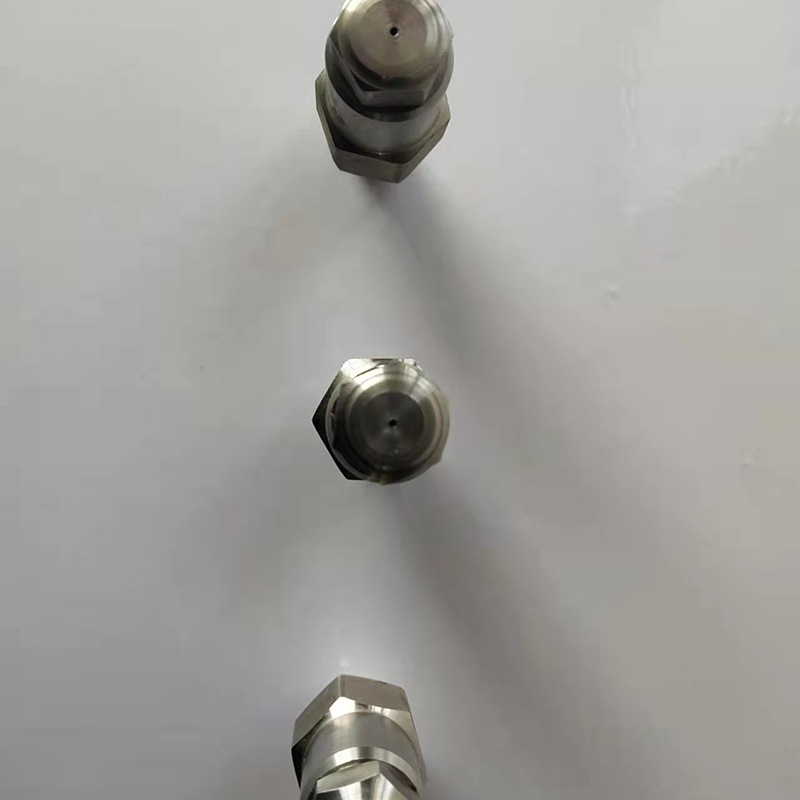 防滴漏精细气水混合二流体雾化不锈钢喷头高压喷嘴,喷头