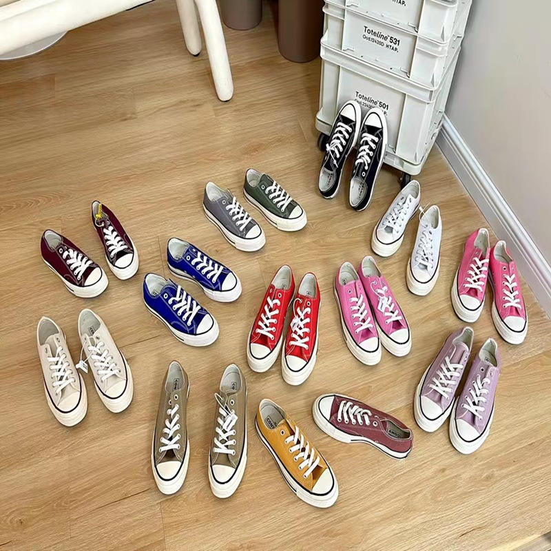 正品莆田鞋批发1970s工厂代购代发全色全码匡低帮情侣威帆布鞋