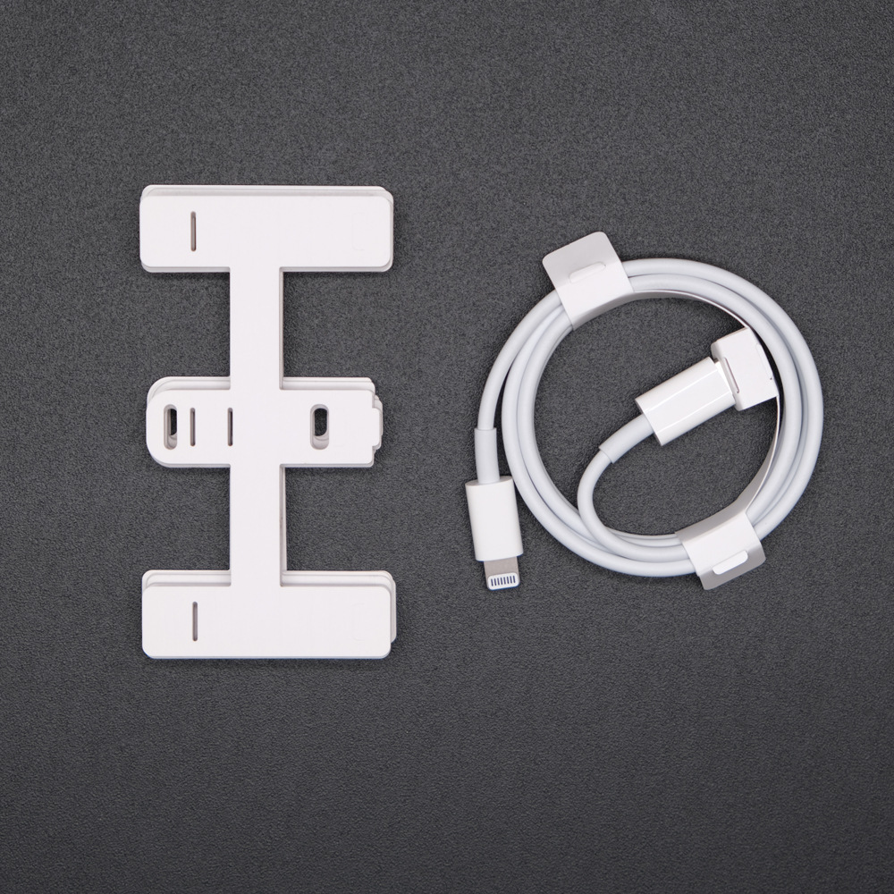 批发1米f卡纸 数据线盒装绕线纸 苹果卡纸包装 绕线卡纸13pro max