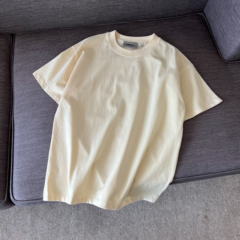 fear of god fog复线essentials后背压胶字母短袖t恤休闲男女宽松