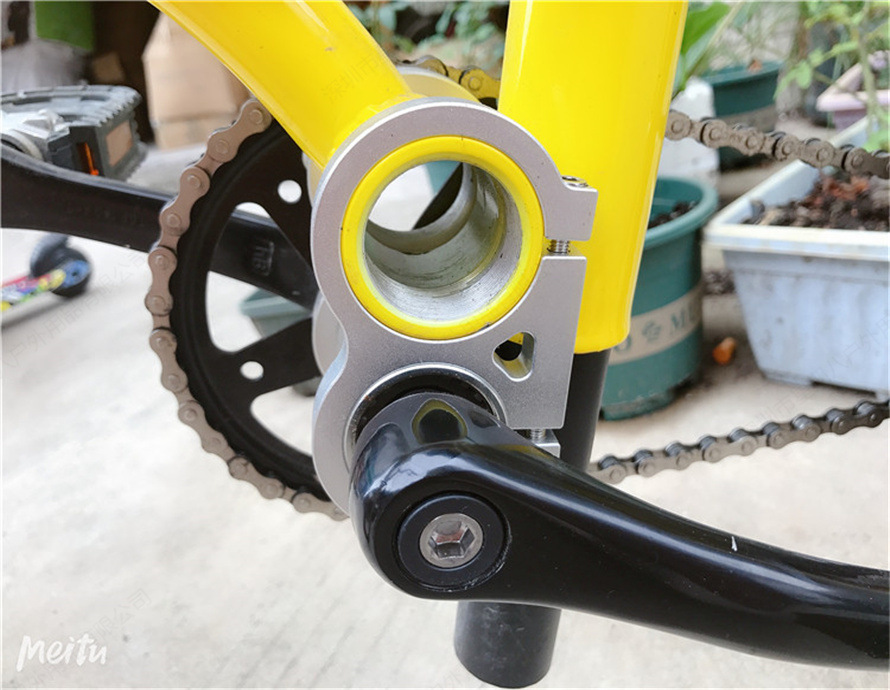 自行车降五通 412改童车降低五通套件 改412童车五通降低改装件