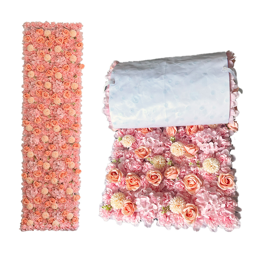 Artificial Fabric Flower Wall Cloth Bottom Rose Wall Wedding Background Decorative Wall Shopping Window Three-Dimensional Background Wall