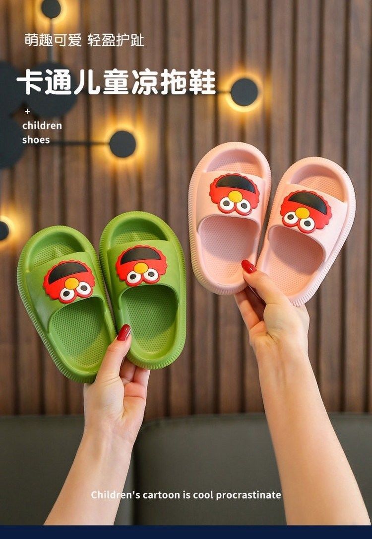 儿童拖鞋夏网红卡通可爱加厚防滑软底居家中小童宝宝浴室凉拖鞋