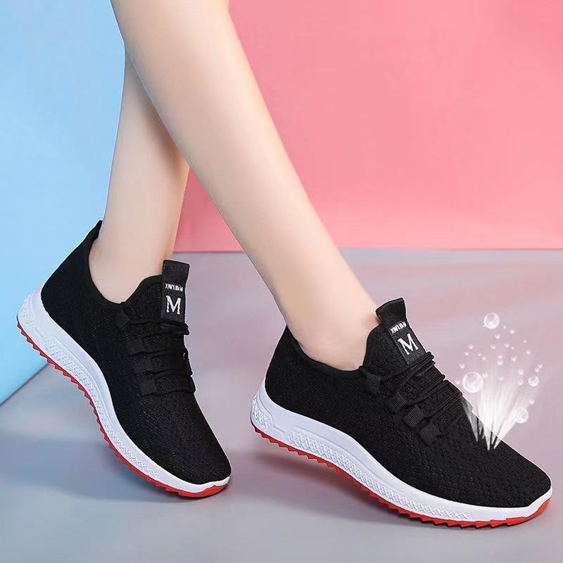 One Piece Dropshipping Summer New Mesh Shoes Korean Style All-Matching Casual Women's Shoes Breathable Lightweight Comfortable Running Shoes Children