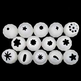 奶油胶裱花嘴仿真塑料花嘴手机美容花嘴韩式花嘴套装diy手机壳