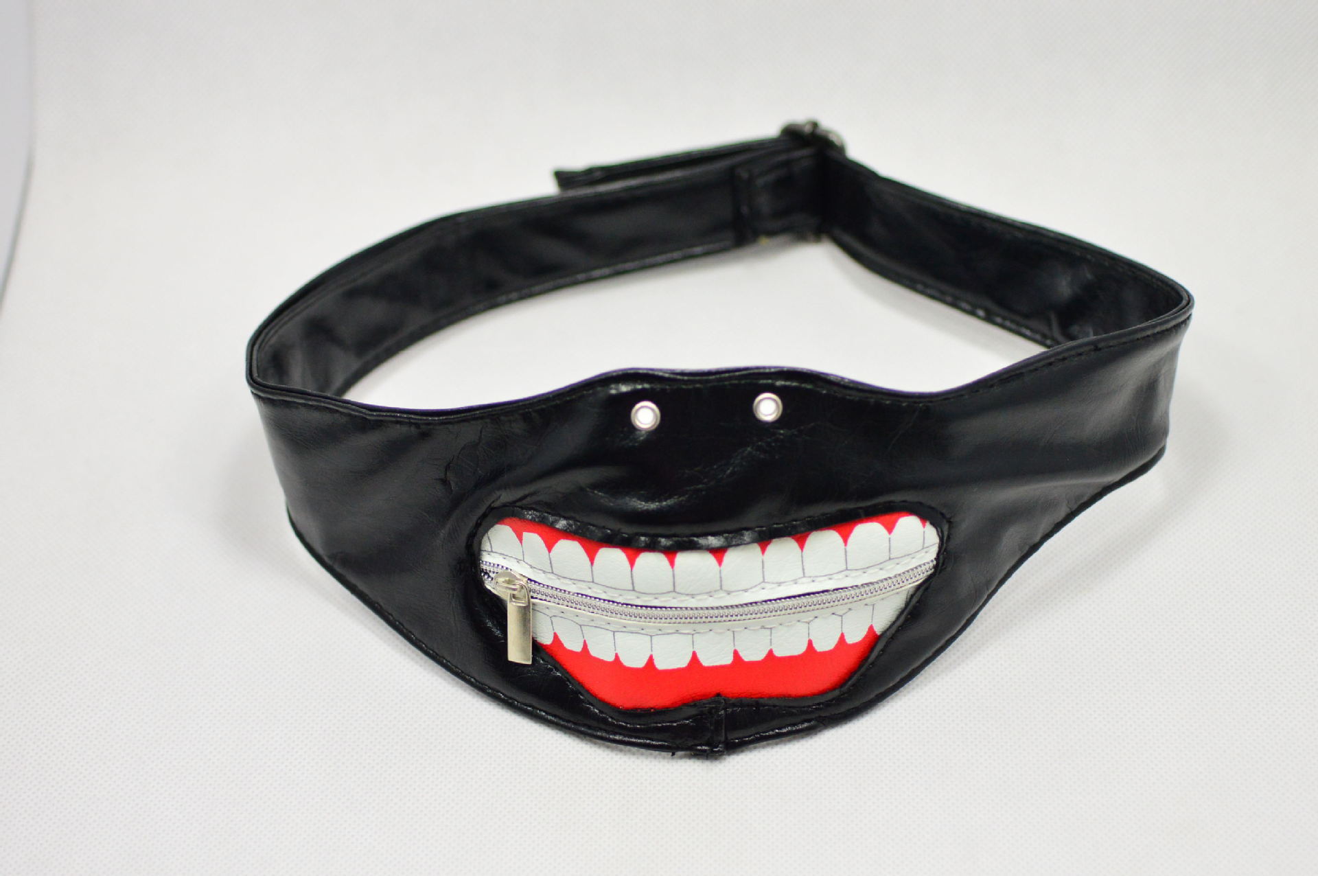 东京食尸鬼面具/东京喰种-金木研 拉链面具cosplay道具