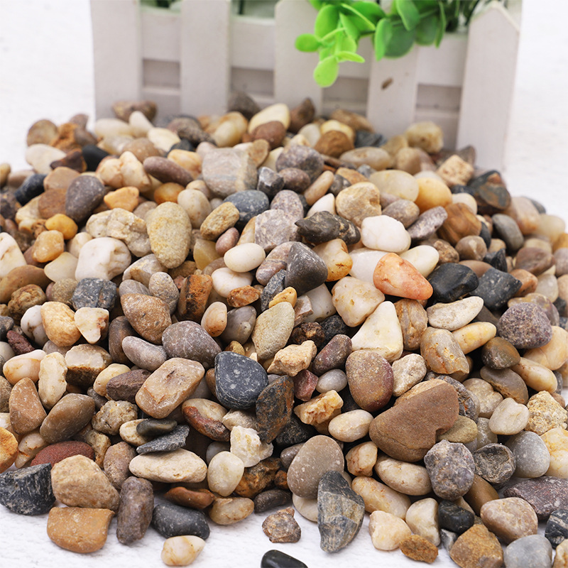 地暖豆石滤料石水洗石耐高温汗蒸鹅卵石鱼缸垫底盆栽铺面小石子
