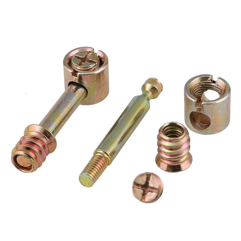 锤仔螺母 锤头螺帽 家具螺母 二合一连接件 元柱螺母 锤子螺母