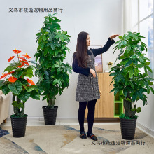 植物盆栽假发财树客厅假树室内装饰树落地花假花大型绿植