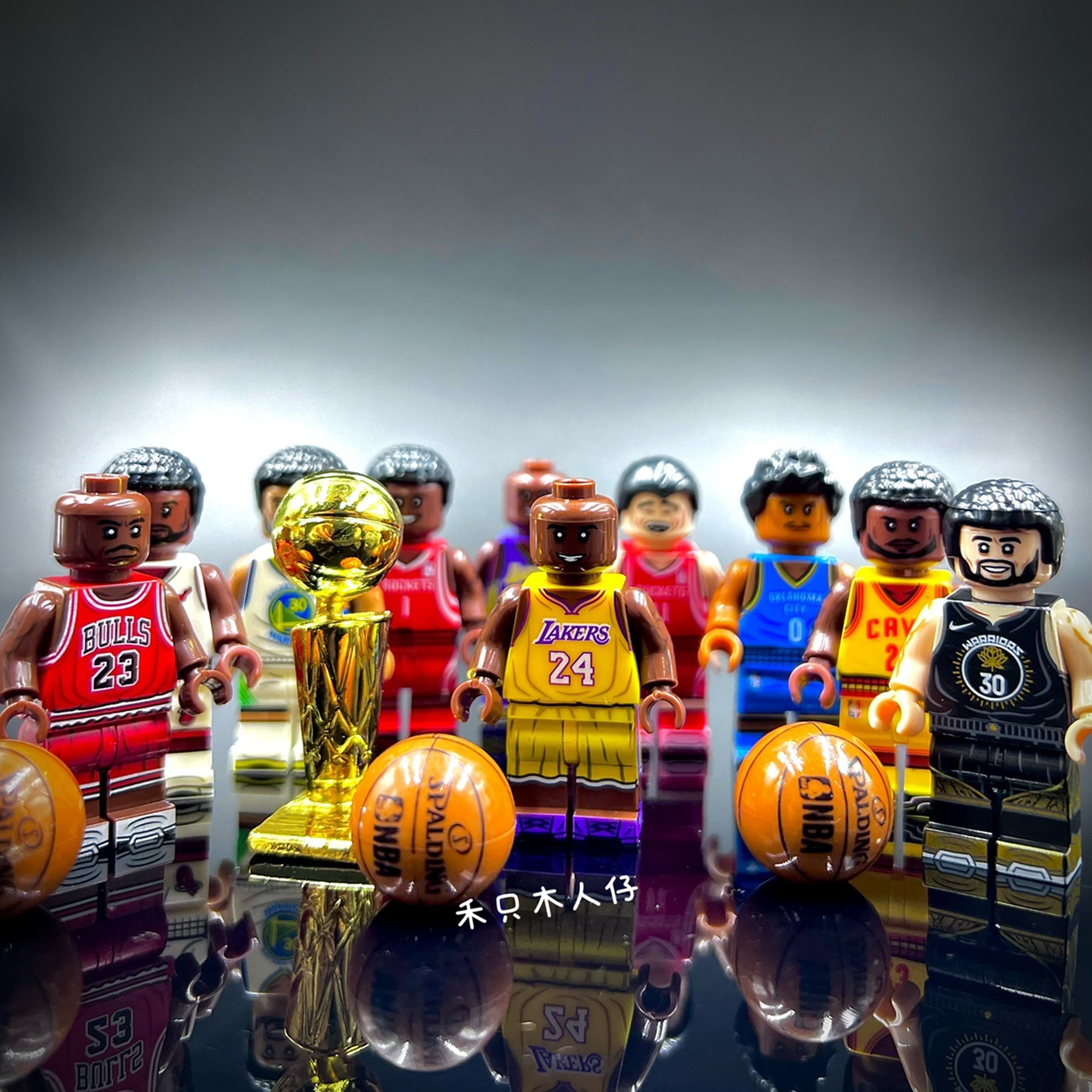 篮球第三方人仔适用于乐高儿童拼搭玩具nba球星科比周边手办礼物