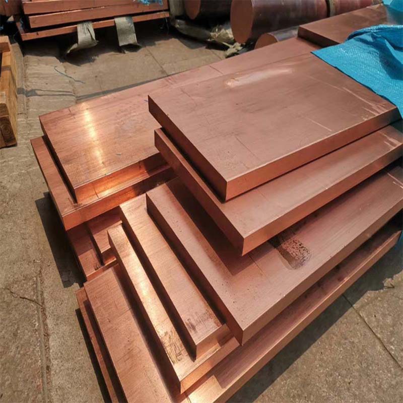 规格齐全现货中厚紫铜板 t2材质高导电率紫铜板库存充足价格优惠