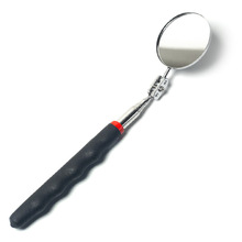 跨境工具可伸缩磁性检测器捡拾器黑电筒头圆镜