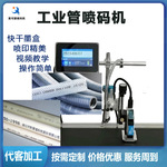 工业管喷码机 流水线打码机   日期批号可变条码二维码喷码加工