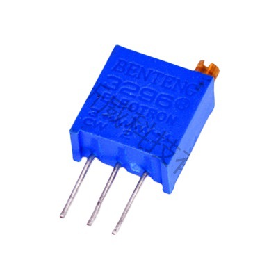 3296w-203 20k 玻璃釉电位器 微调多圈精密可调电阻/电位器