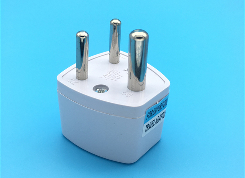 小南非转换插头 南非标转换器 三圆插头电源转换插座 非洲 开普敦