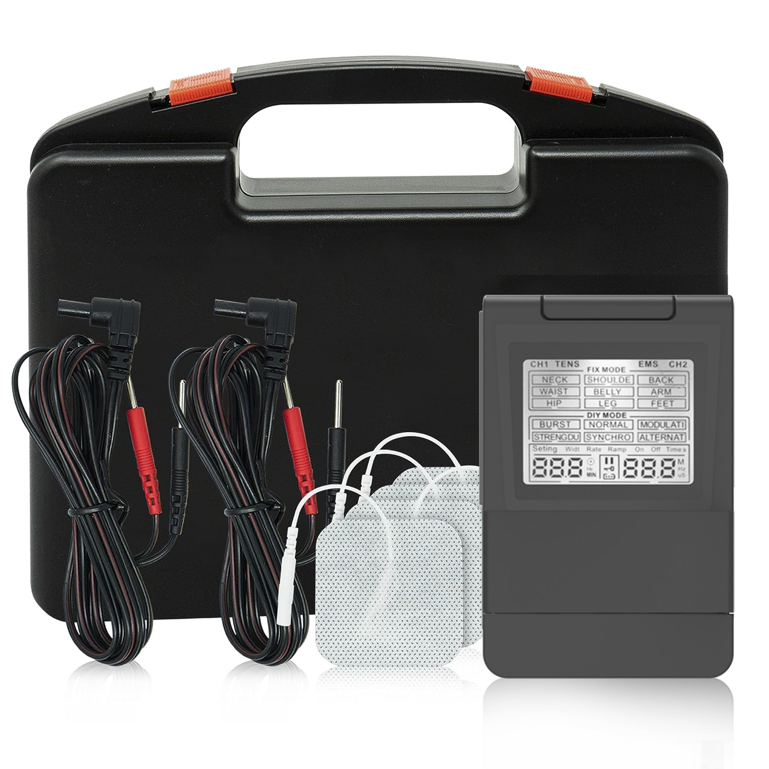 跨境供tens700手持数码经络理疗仪 全身理疗仪低频脉冲颈椎按摩器