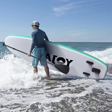 蓝舶充气式桨板水上运动瑜伽SUP桨板竞速滑水板站立式充气冲浪板