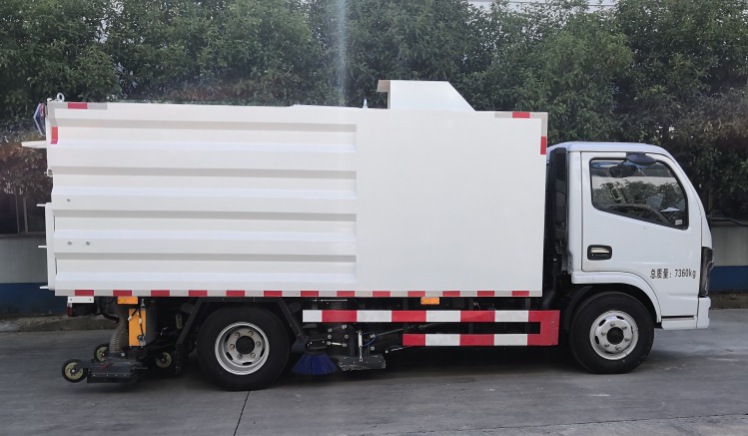 交大神舟牌ssz5073txc型吸尘车东风道路吸尘车道路清扫车辆