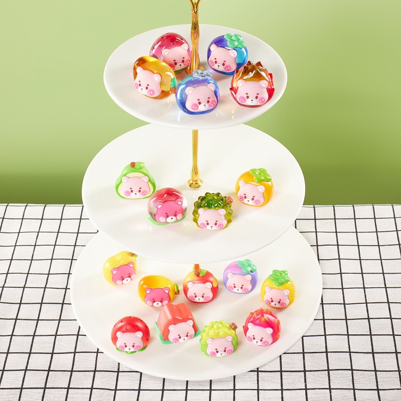 新款缤纷水果萌粒盲袋手办迷你创意网红潮玩公仔生日礼物厂家直销