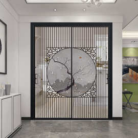 铝合金推拉门 阳台厨房房间卧室玄关玻璃隔断门 客厅三联吊轨门